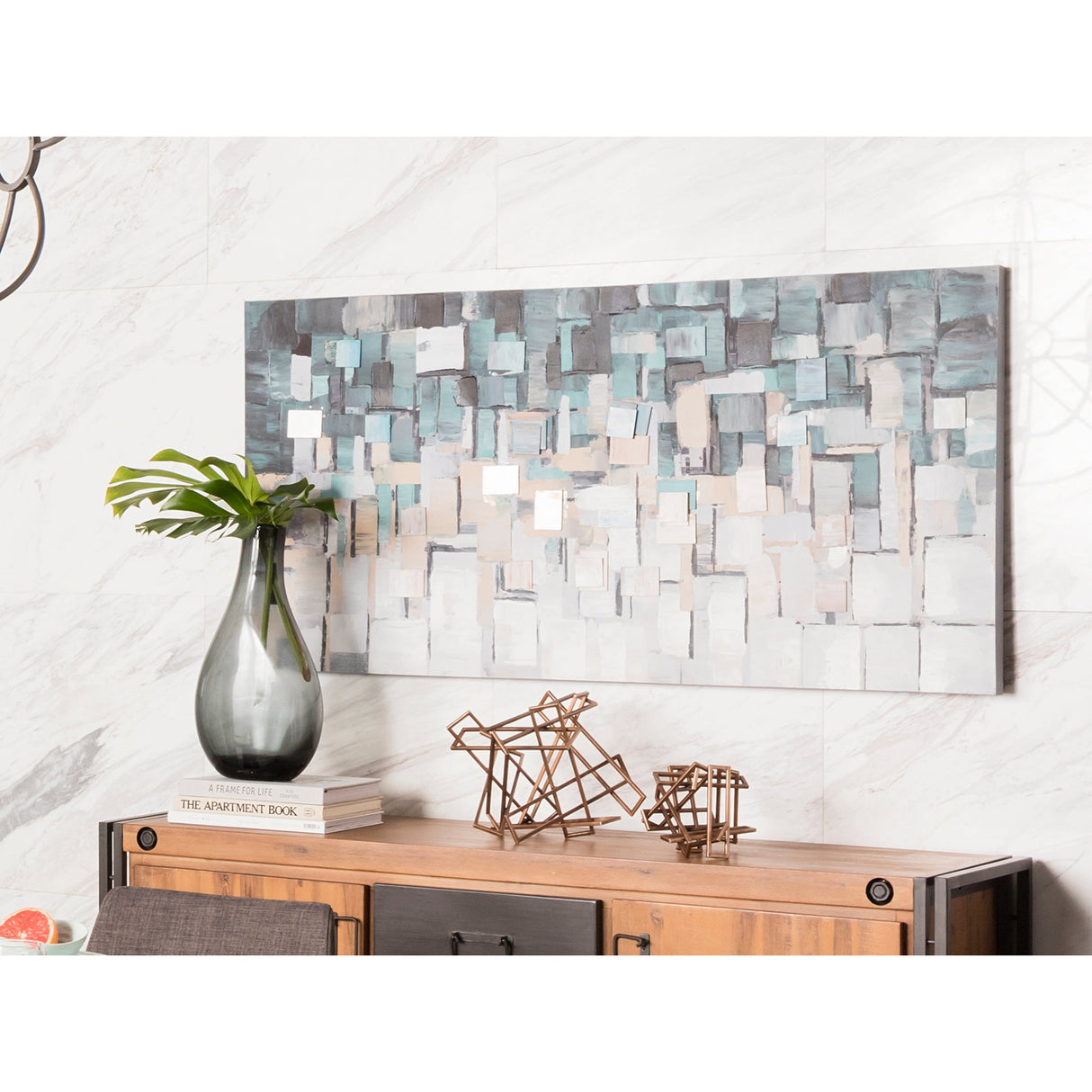 Segments Multicolor Wall Décor by Moe's Home at Eve Furniture