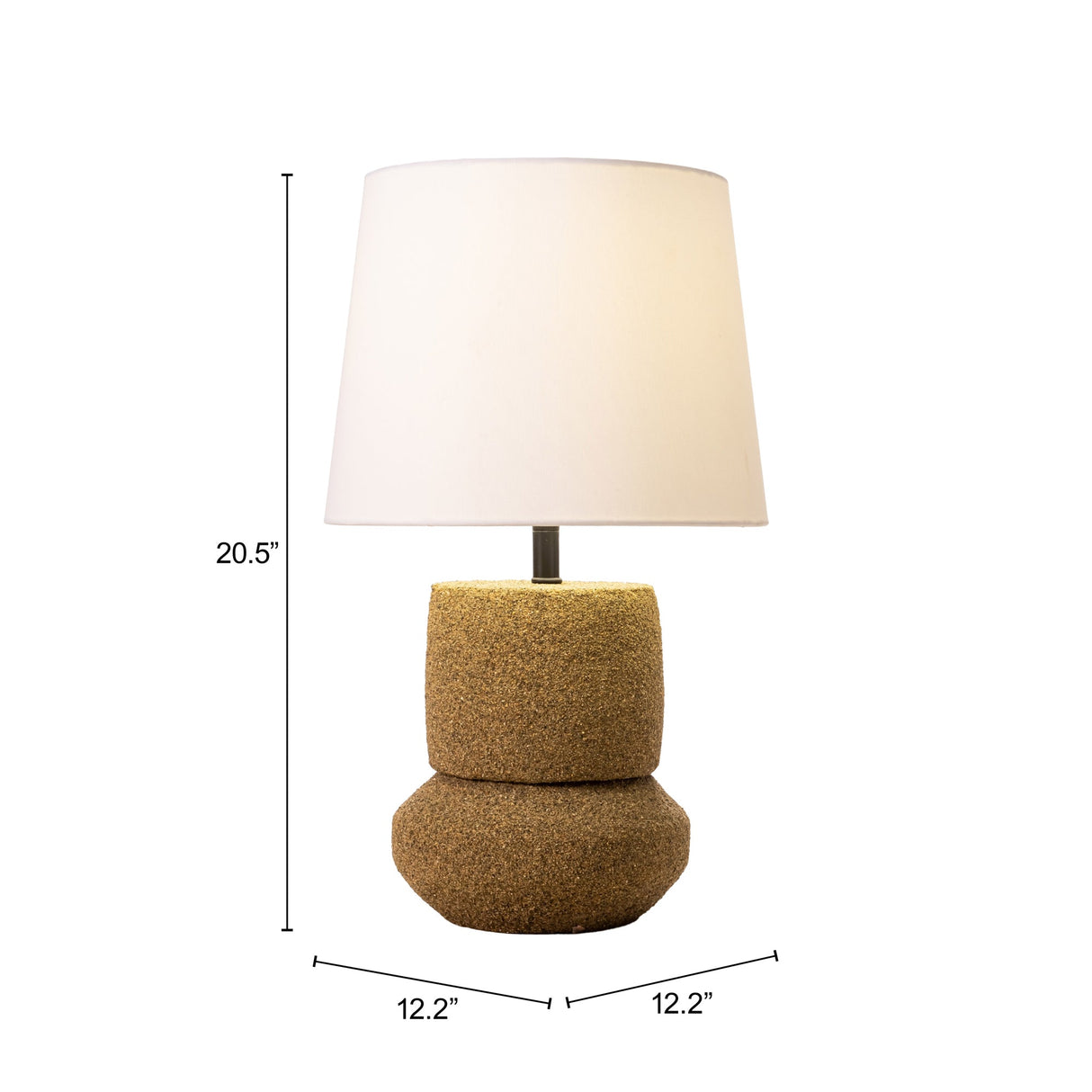 Seina Natural Solar Table Lamp by Zuomod at Eve Furniture