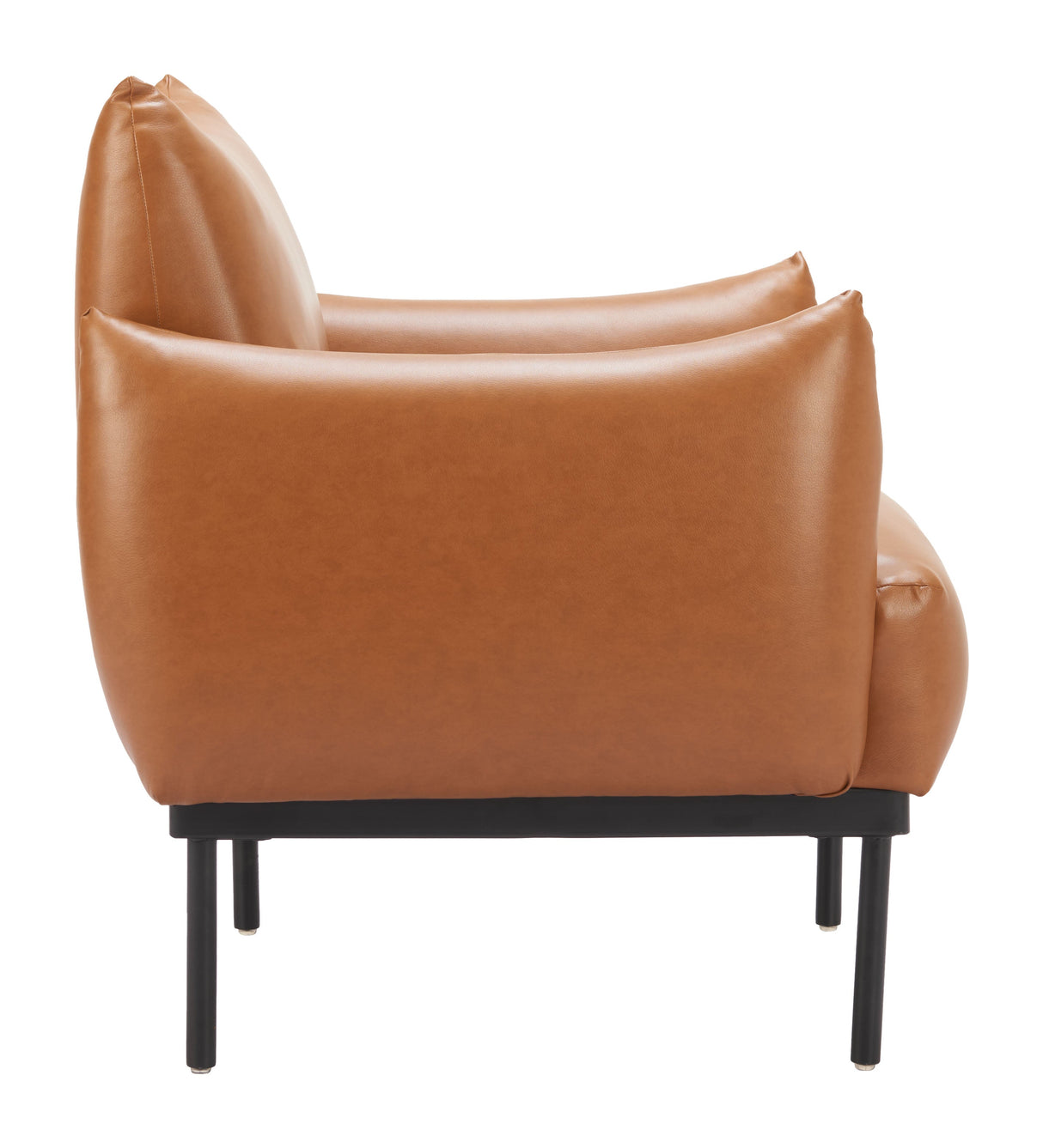 Sekil Brown Accent Chair by Zuomod at Eve Furniture