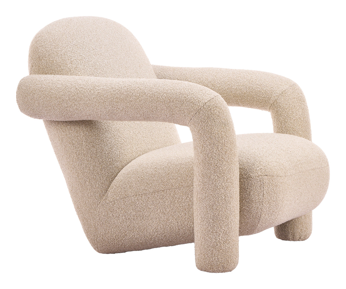 Selenya Beige Accent Chair by Zuomod at Eve Furniture