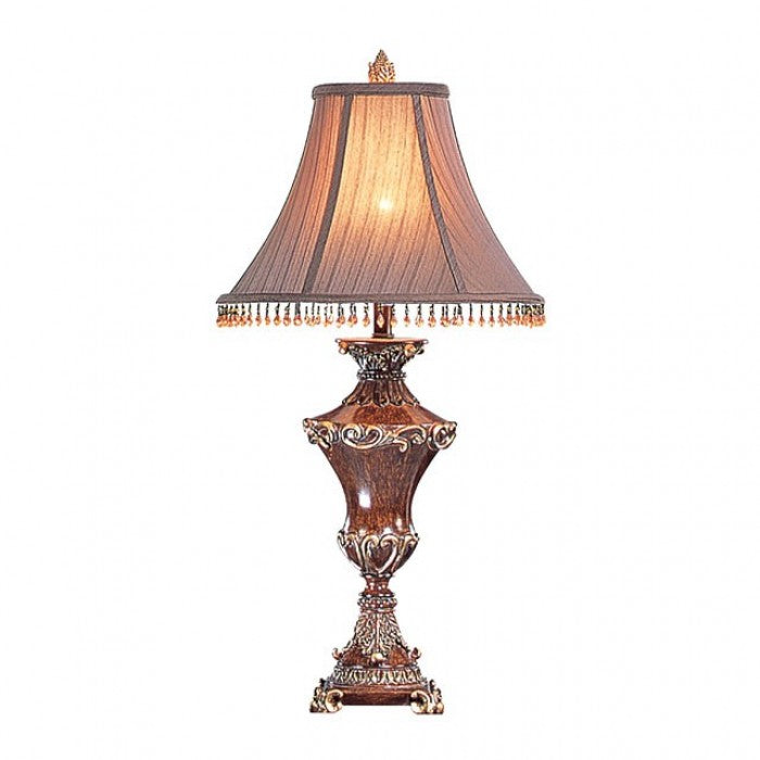 Selma Beige/Gold Table Lamp