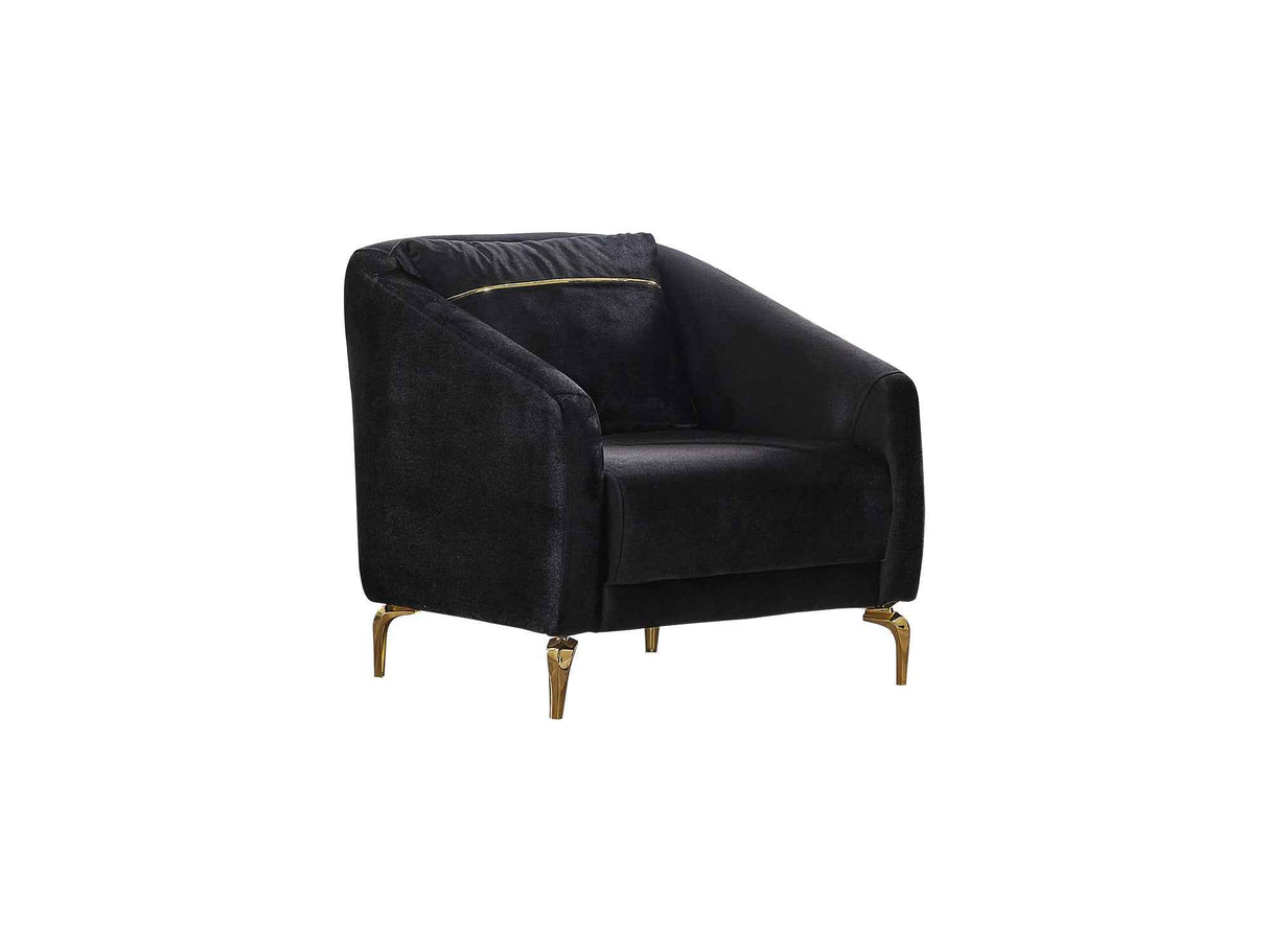 Senfoni Chair Black by Furnia at Eve Furniture