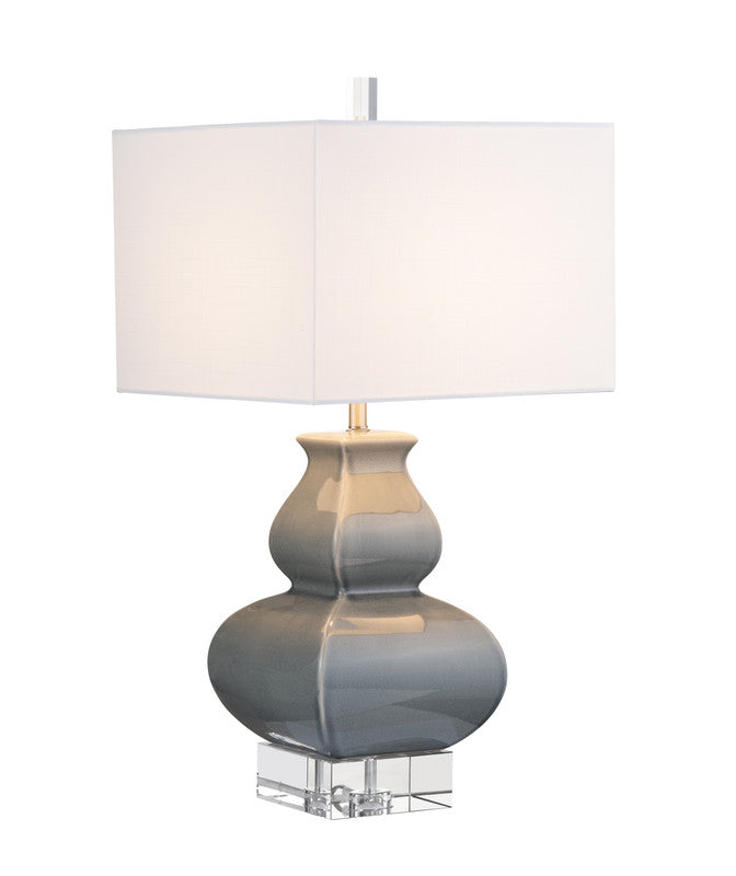 Serafina Gray Table Lamp by Crestview at Eve Furniture