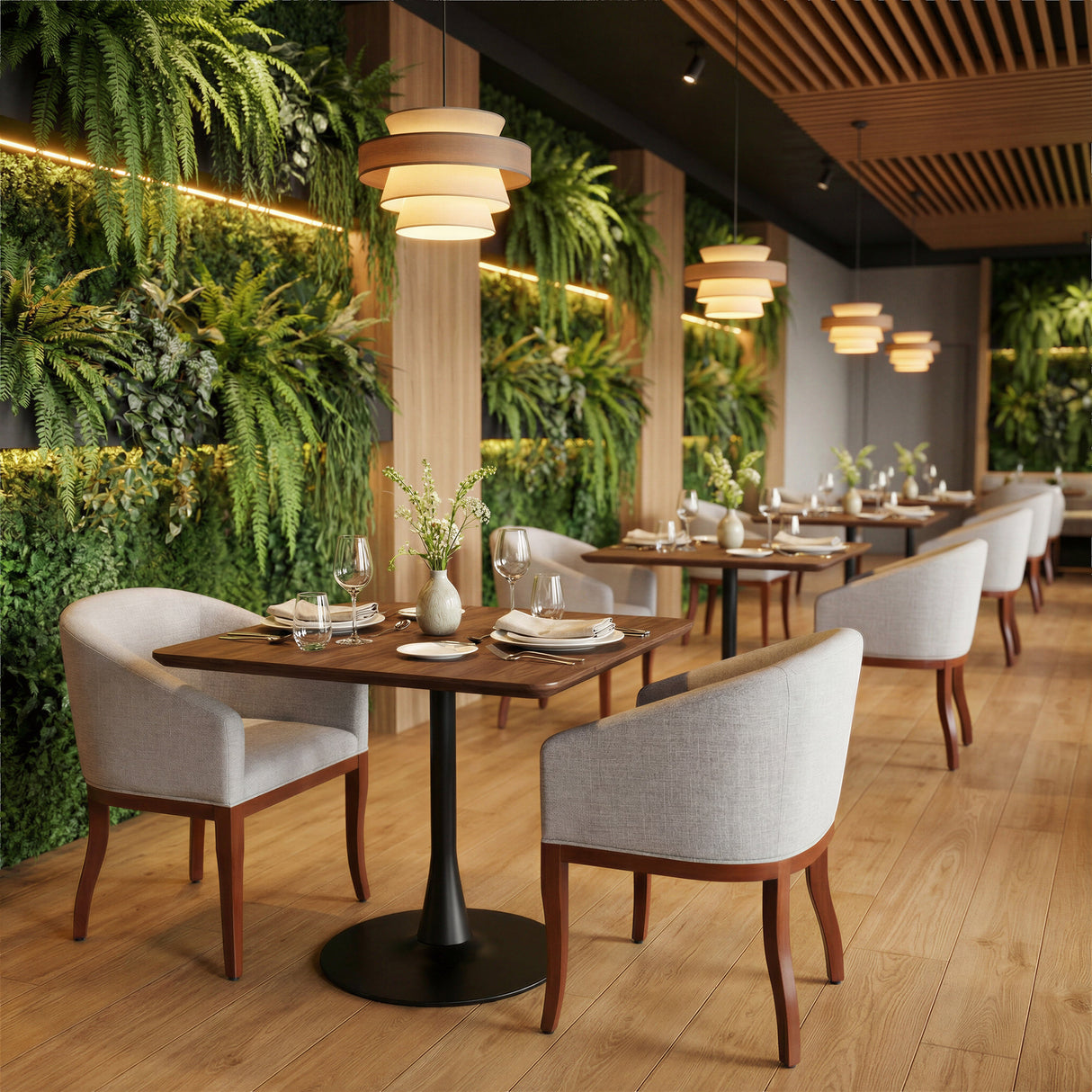 Serasa Gray Dining Chair by Zuomod at Eve Furniture