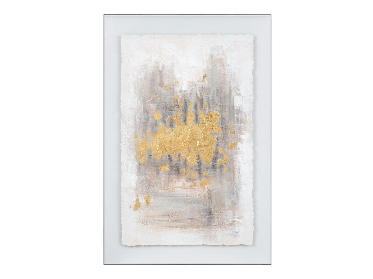 Serena 2 Gold/White Canvas by Crestview at Eve Furniture