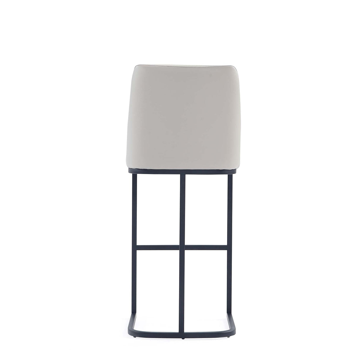 Serena Barstool in Light Grey by Manhattan Comfort at Eve Furniture