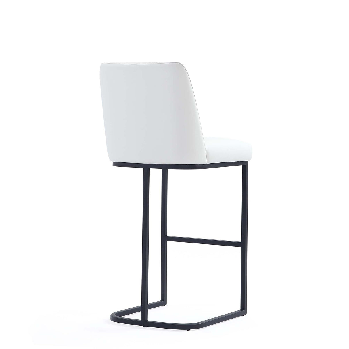 Serena Barstool in White by Manhattan Comfort at Eve Furniture