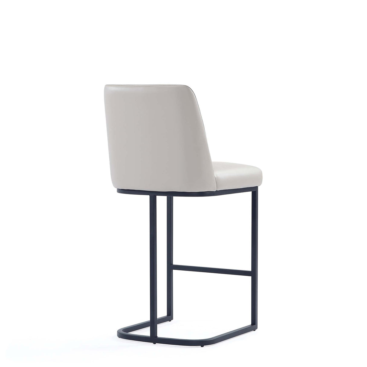 Serena Counter Stool in Light Grey by Manhattan Comfort at Eve Furniture