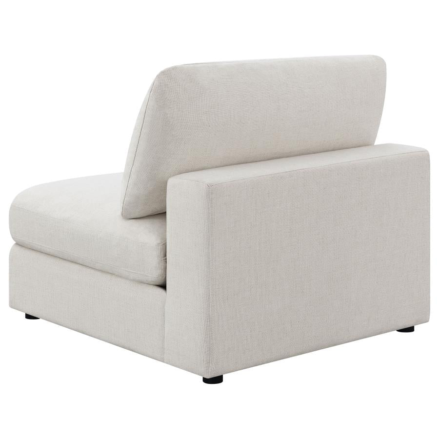 Serene Beige 4-Piece Upholstered Modular Sectional by Coaster at Eve Furniture