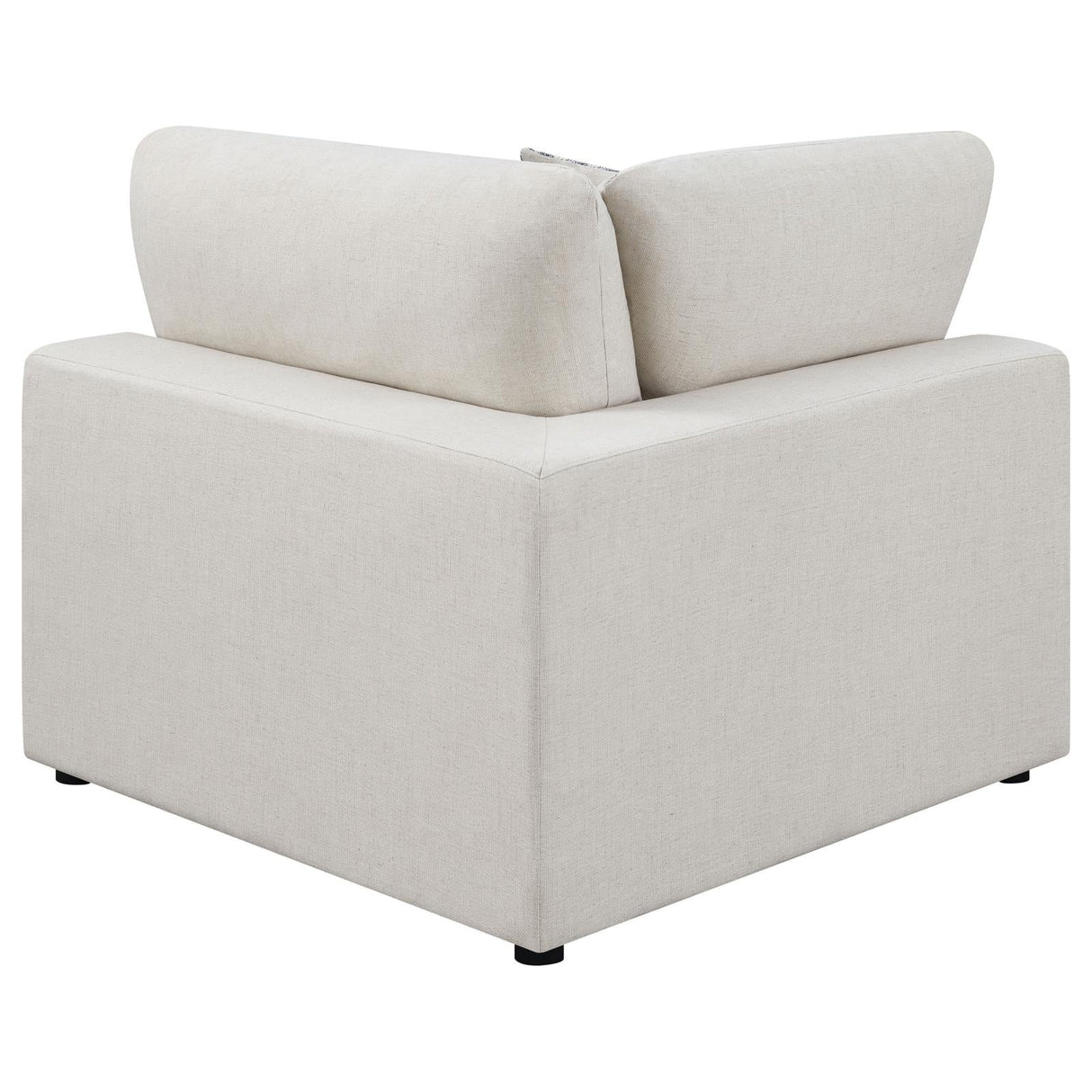 Serene Beige Upholstered Corner by Coaster at Eve Furniture