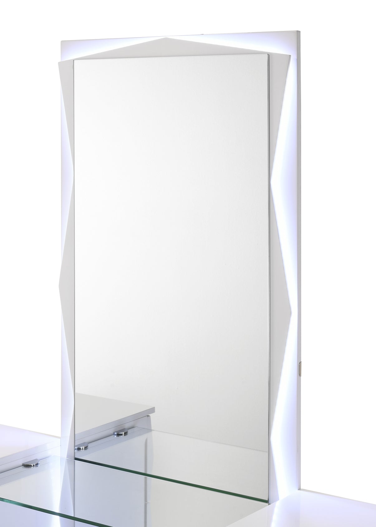 Serene White Vanity set by New Era Innovations at Eve Furniture