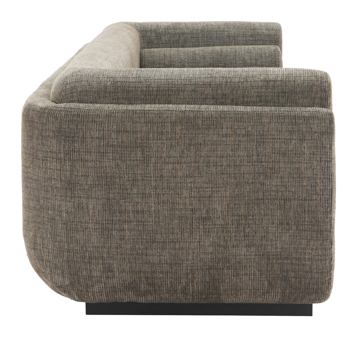 Sereneu Green Tweed Sofa by Zuomod at Eve Furniture