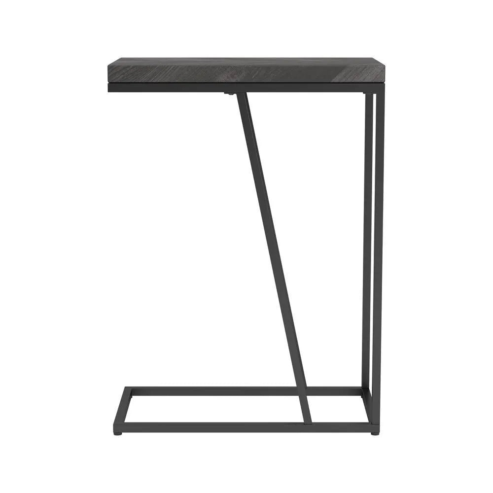 Sergio Rustic Gray Chevron Rectangular Accent Table by Coaster at Eve Furniture