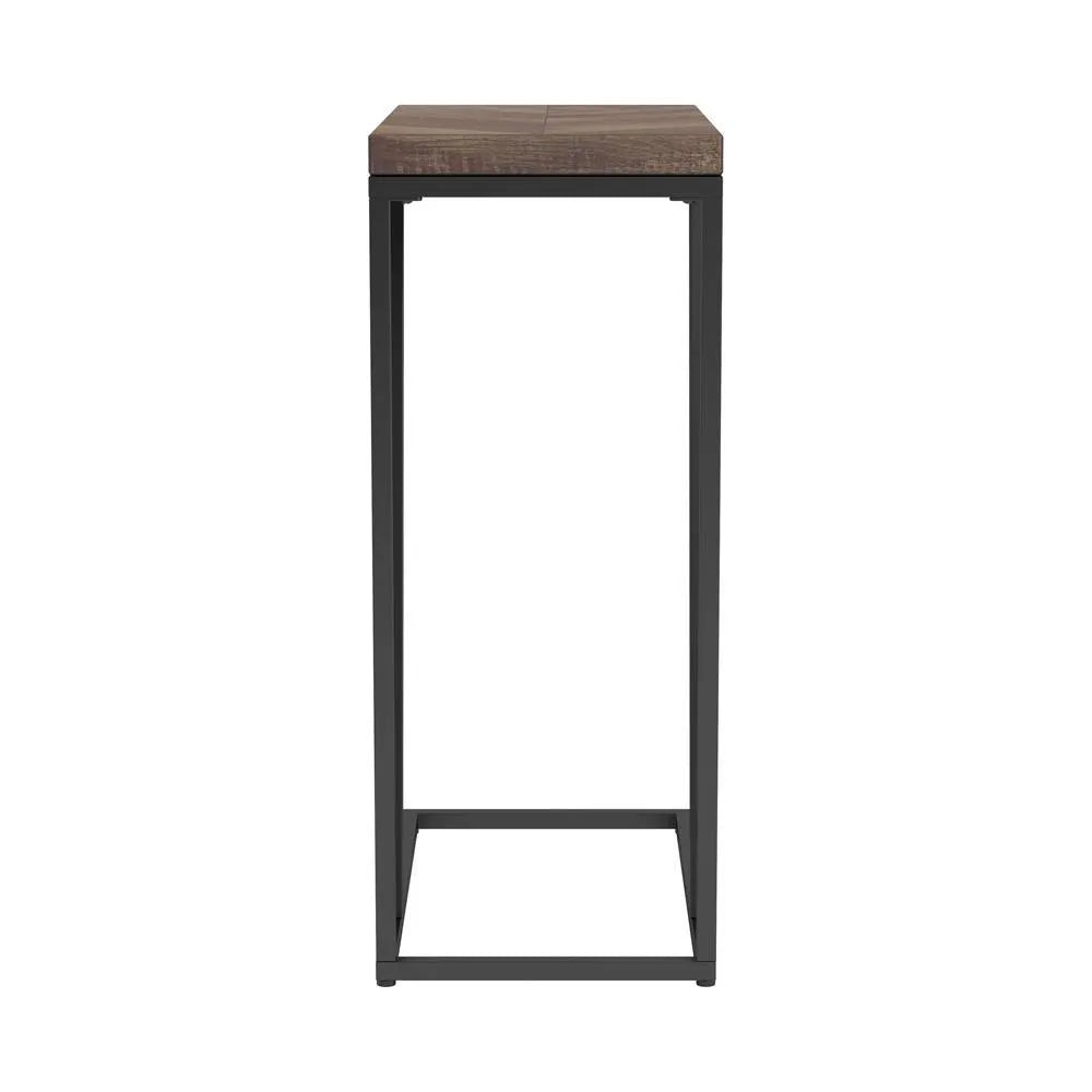 Sergio Tobacco Chevron Rectangular Accent Table by Coaster at Eve Furniture