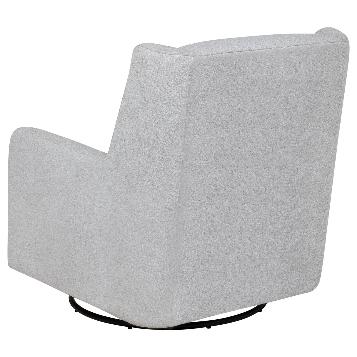 Serra Dove Boucle Swivel Glider Recliner by Coaster at Eve Furniture