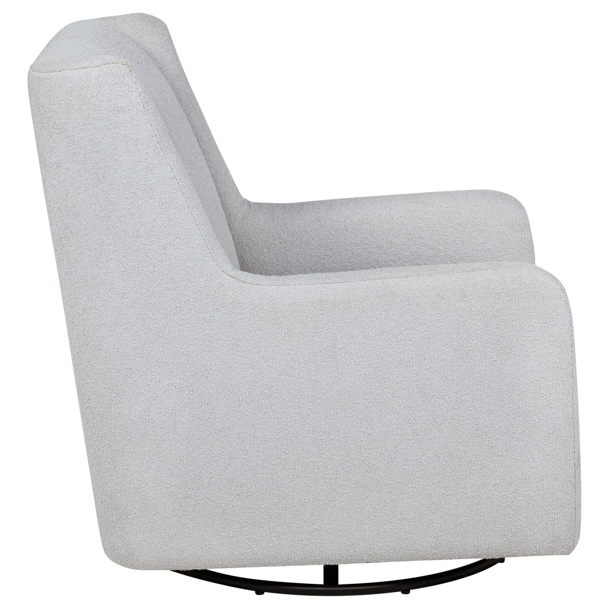 Serra Dove Boucle Swivel Glider Recliner by Coaster at Eve Furniture