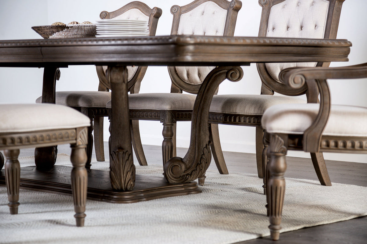 Seven Oaks Weathered Oak Dining Table