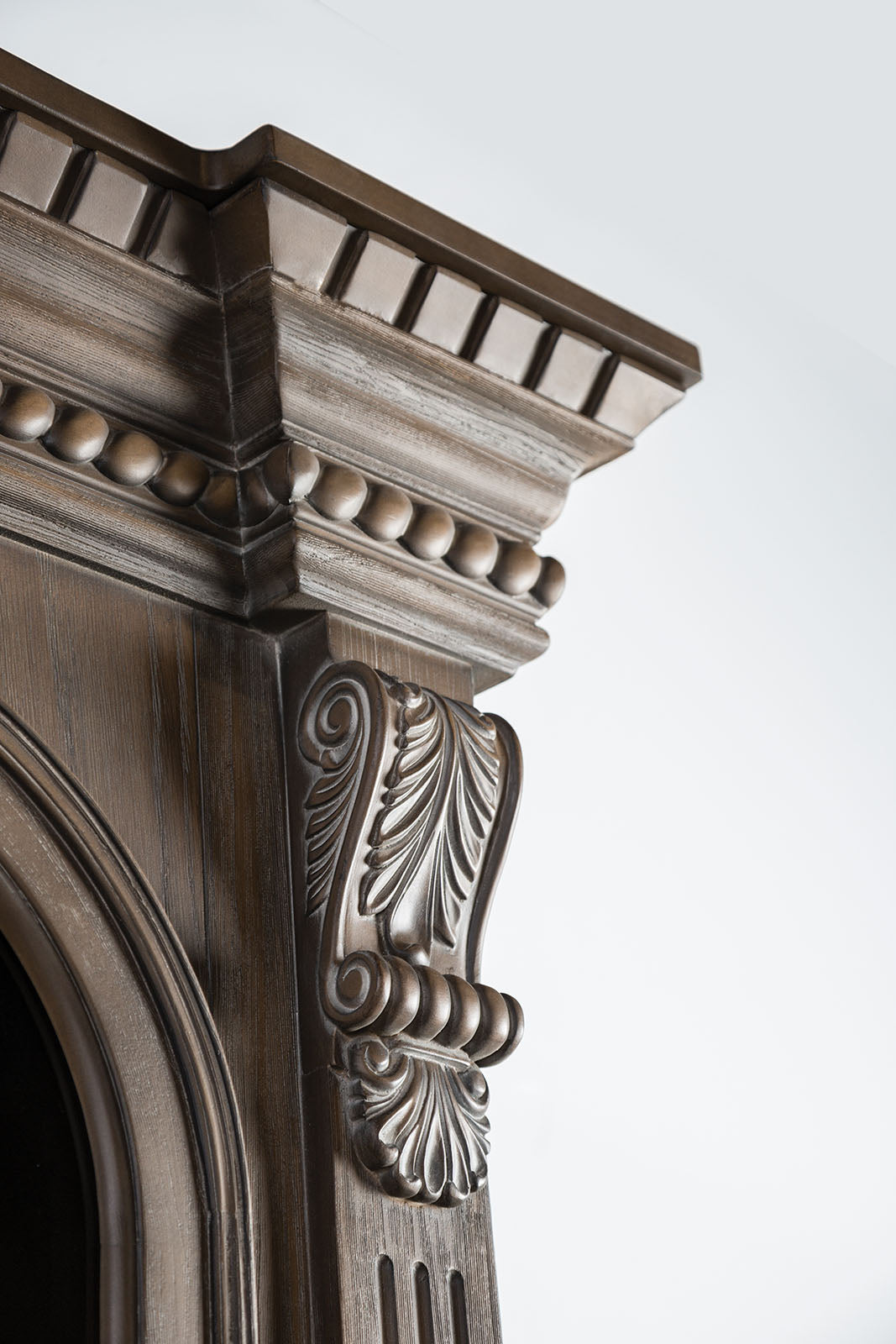 Seven Oaks Weathered Oak Entertainment Center