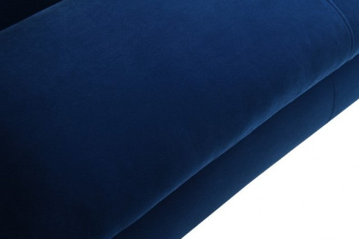 Severo Royal Blue Upholstery Living Room Set by Furniture of America at Eve Furniture