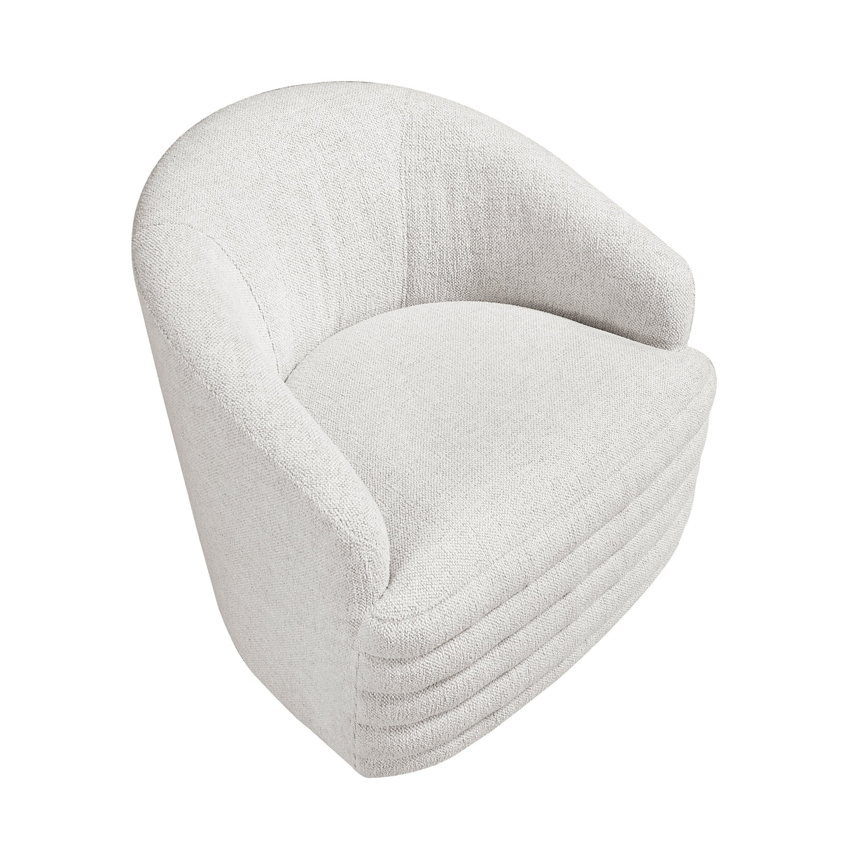 Seville Beige Swivel Chair by Homelegance at Eve Furniture