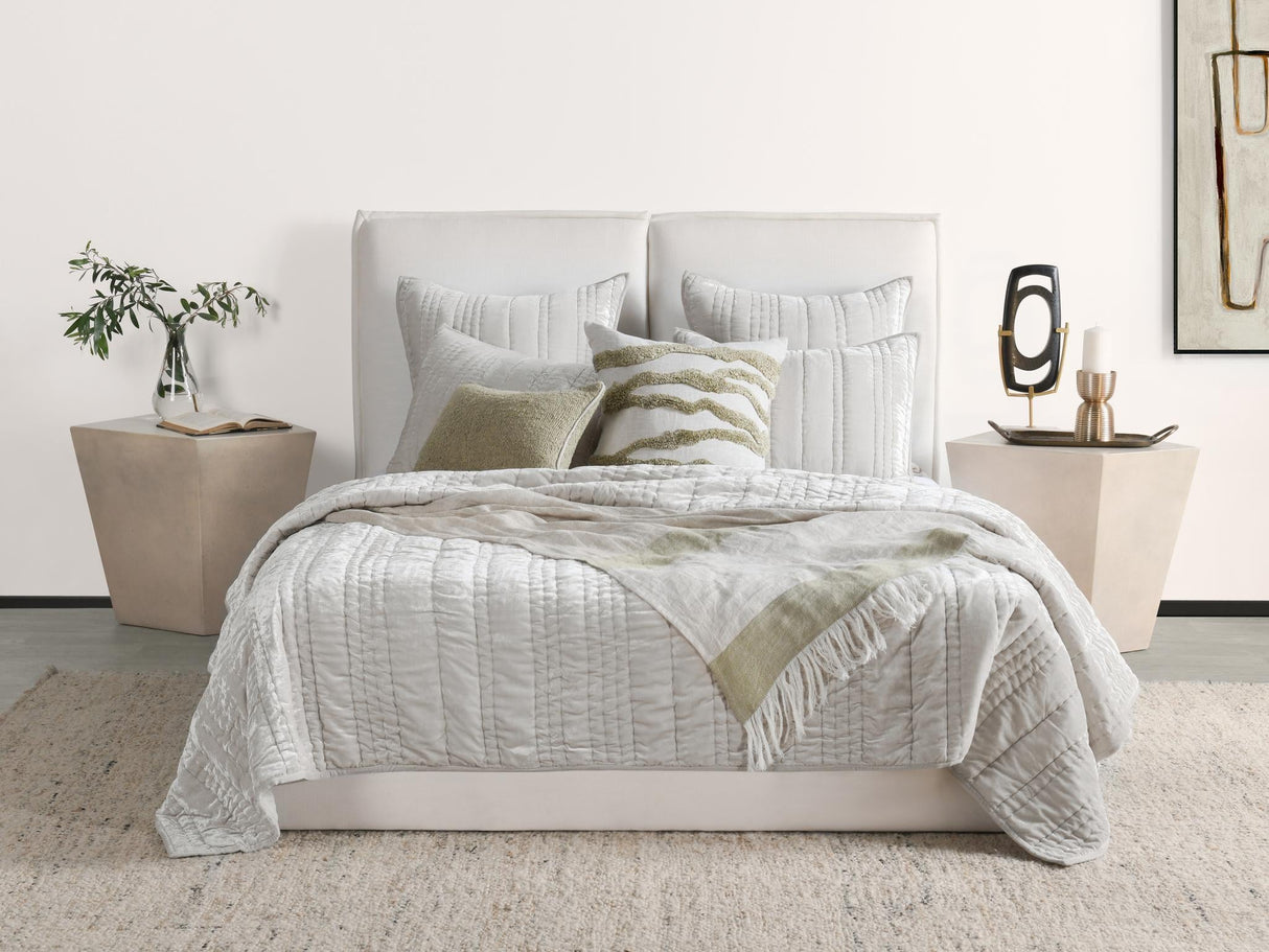 Seville Oyster Gray Quilt Collection by Classic Home at Eve Furniture
