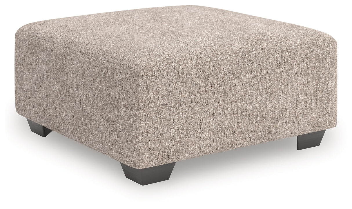 Seyler Lane Hemp Oversized Accent Ottoman by Ashley at Eve Furniture
