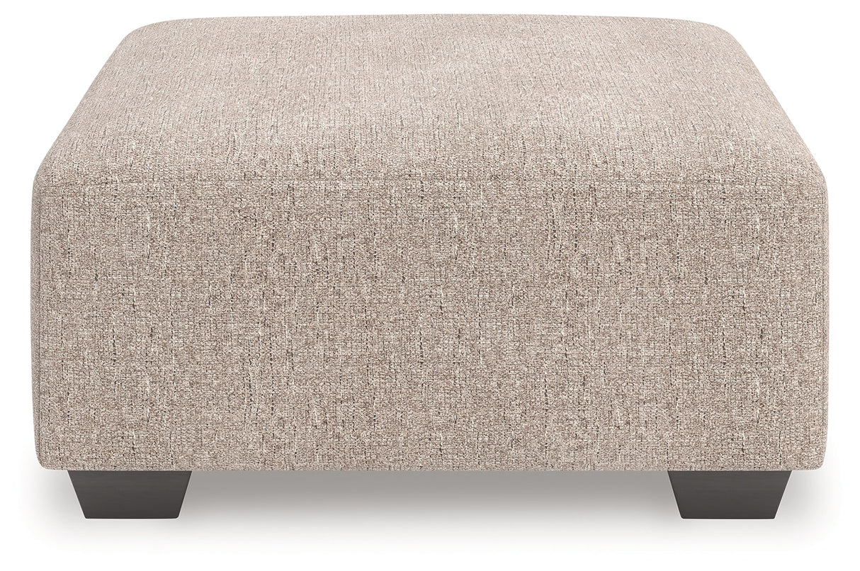 Seyler Lane Hemp Oversized Accent Ottoman by Ashley at Eve Furniture