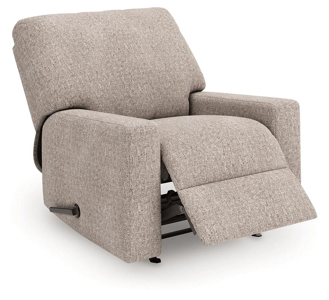Newellen Hemp Recliner by Ashley at Eve Furniture
