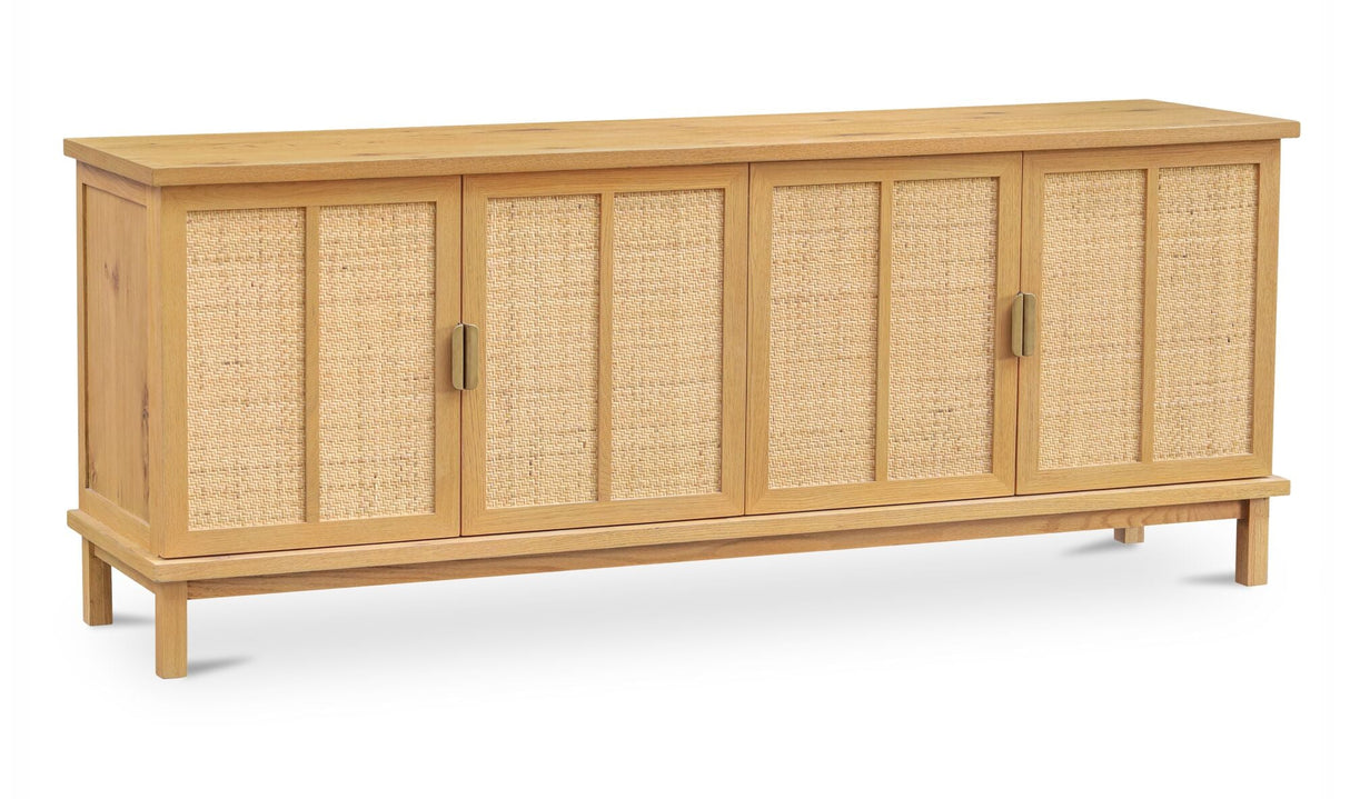 Seymour Sideboard Natural by Moe's Home at Eve Furniture