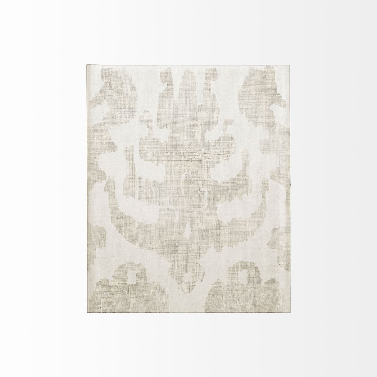 Shadow Ikat IV by Chariklia Zarris a Hand Embellished Textured Canvas by Mercana at Eve Furniture
