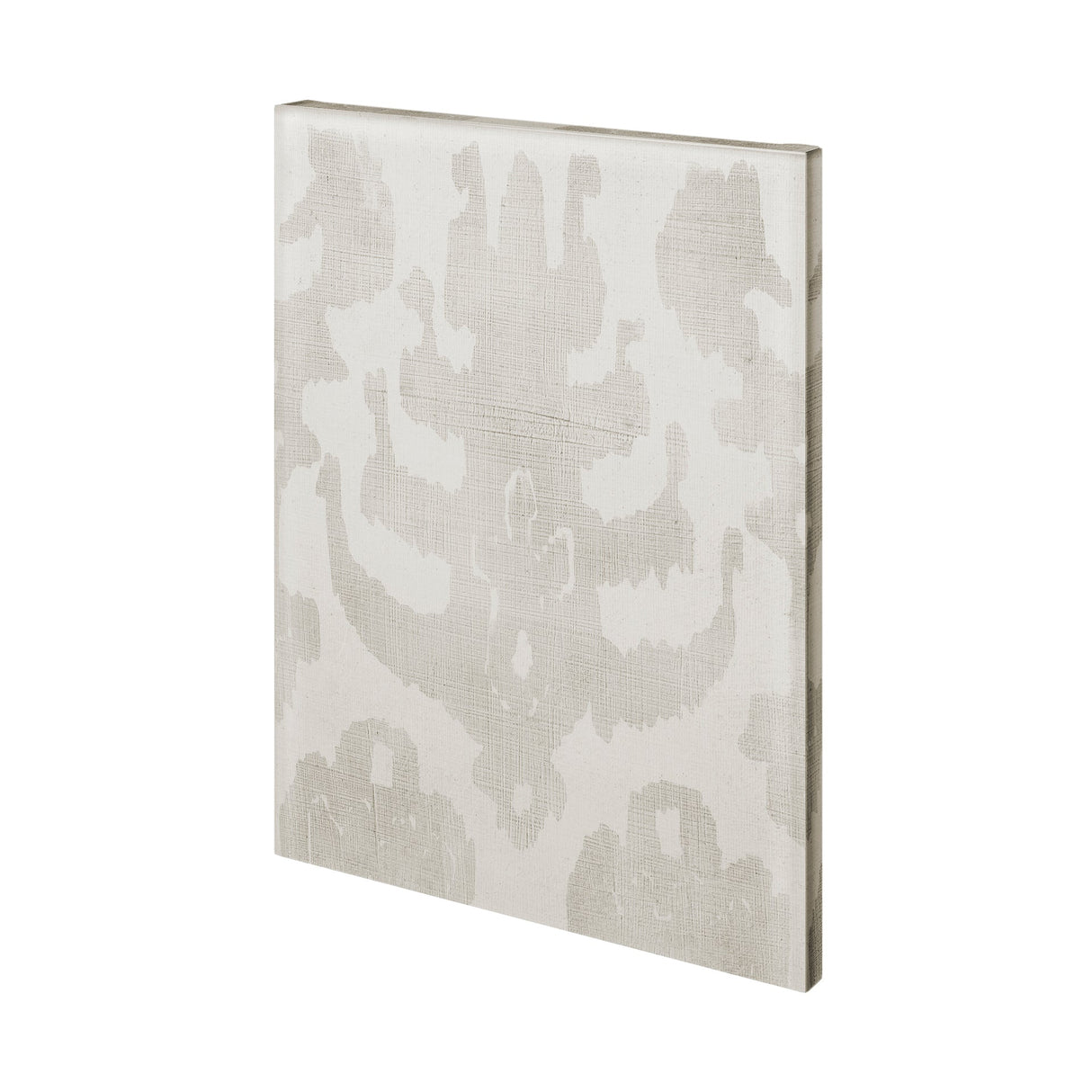 Shadow Ikat IV by Chariklia Zarris a Hand Embellished Textured Canvas by Mercana at Eve Furniture