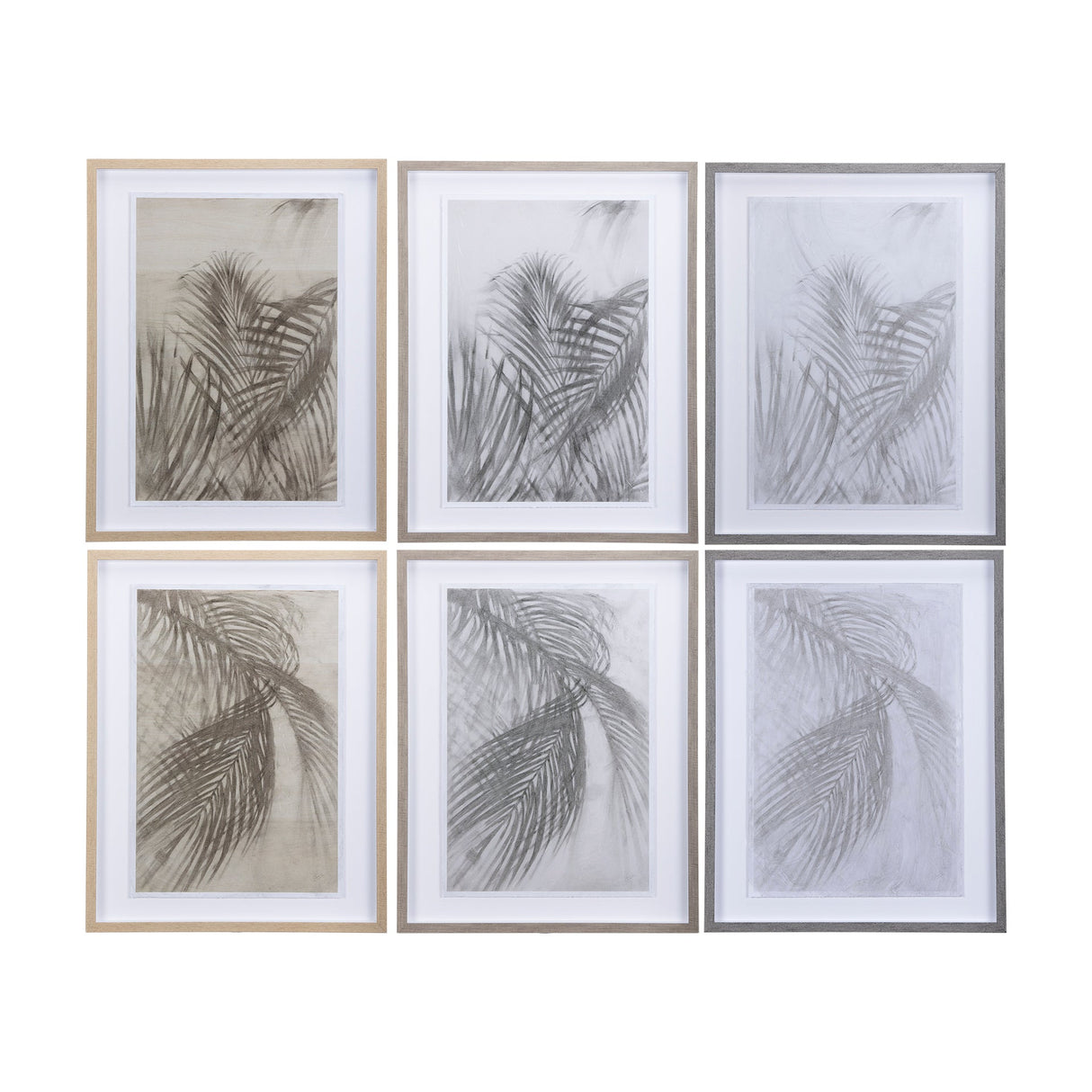 Shadows I by Mercana Studio a Hand Embellished Textured Framed Art Print Matted under Glass by Mercana at Eve Furniture