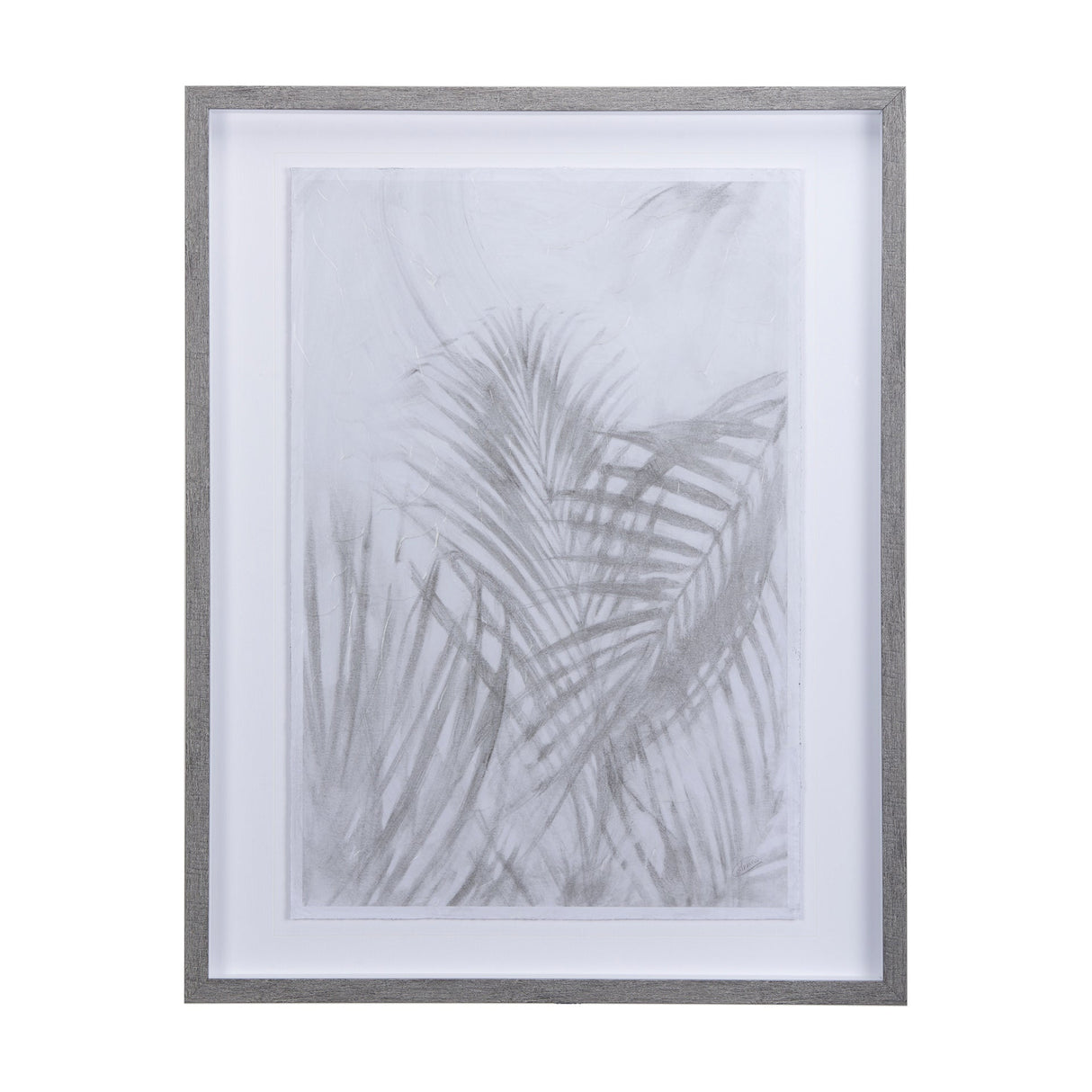 Shadows II by Mercana Studio a Hand Embellished Textured Framed Art Print Matted under Glass by Mercana at Eve Furniture