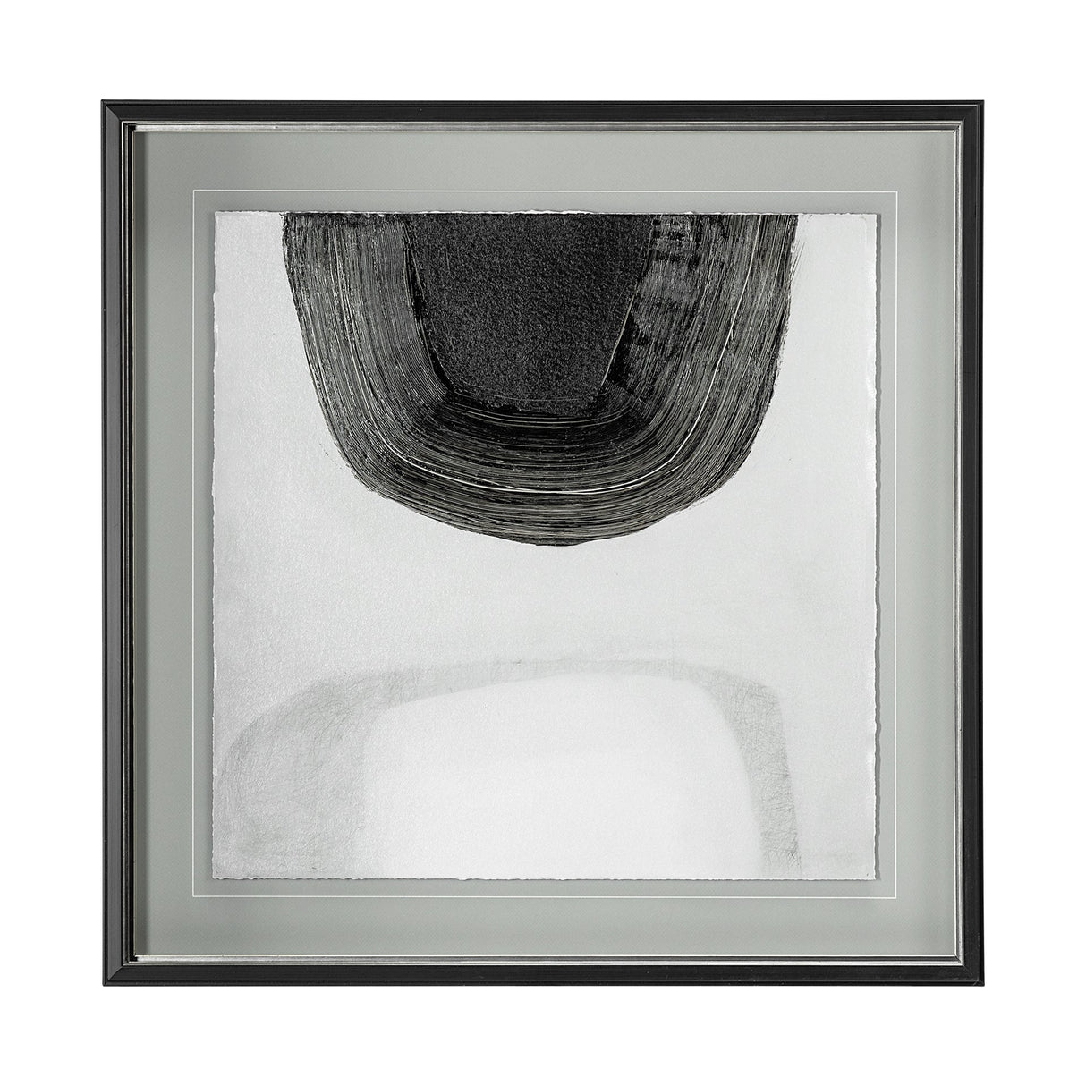 Shadows in the Dark II by Drew Sims a Hand Embellished Textured Framed Art Print Matted under Glass by Mercana at Eve Furniture