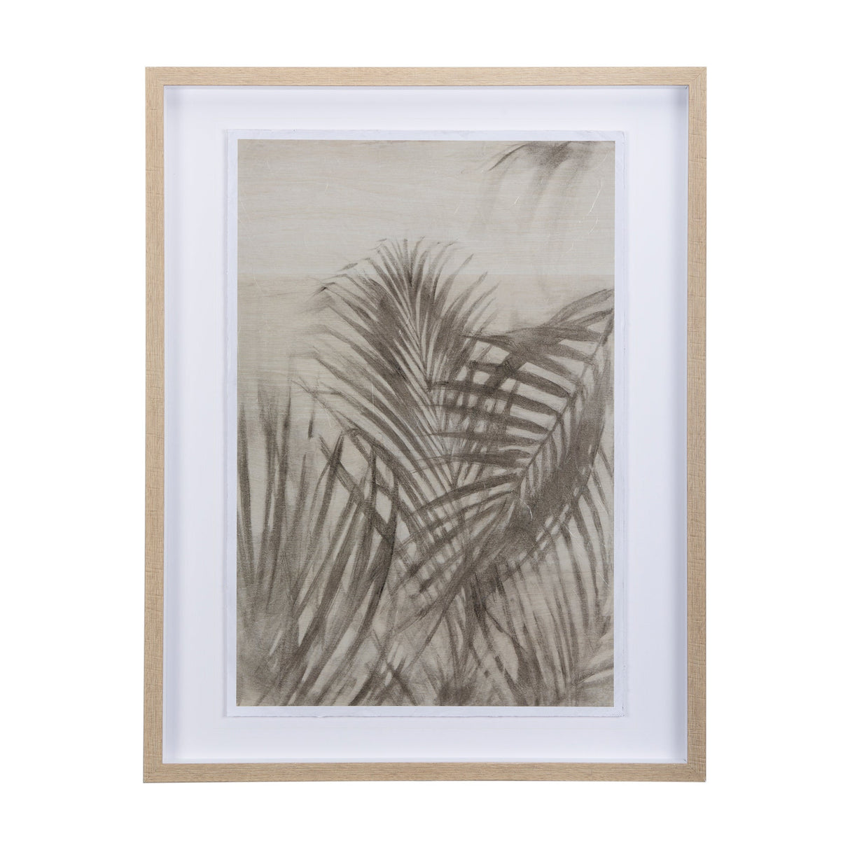 Shadows on Wood II by Mercana Studio a Hand Embellished Textured Framed Art Print Matted under Glass by Mercana at Eve Furniture