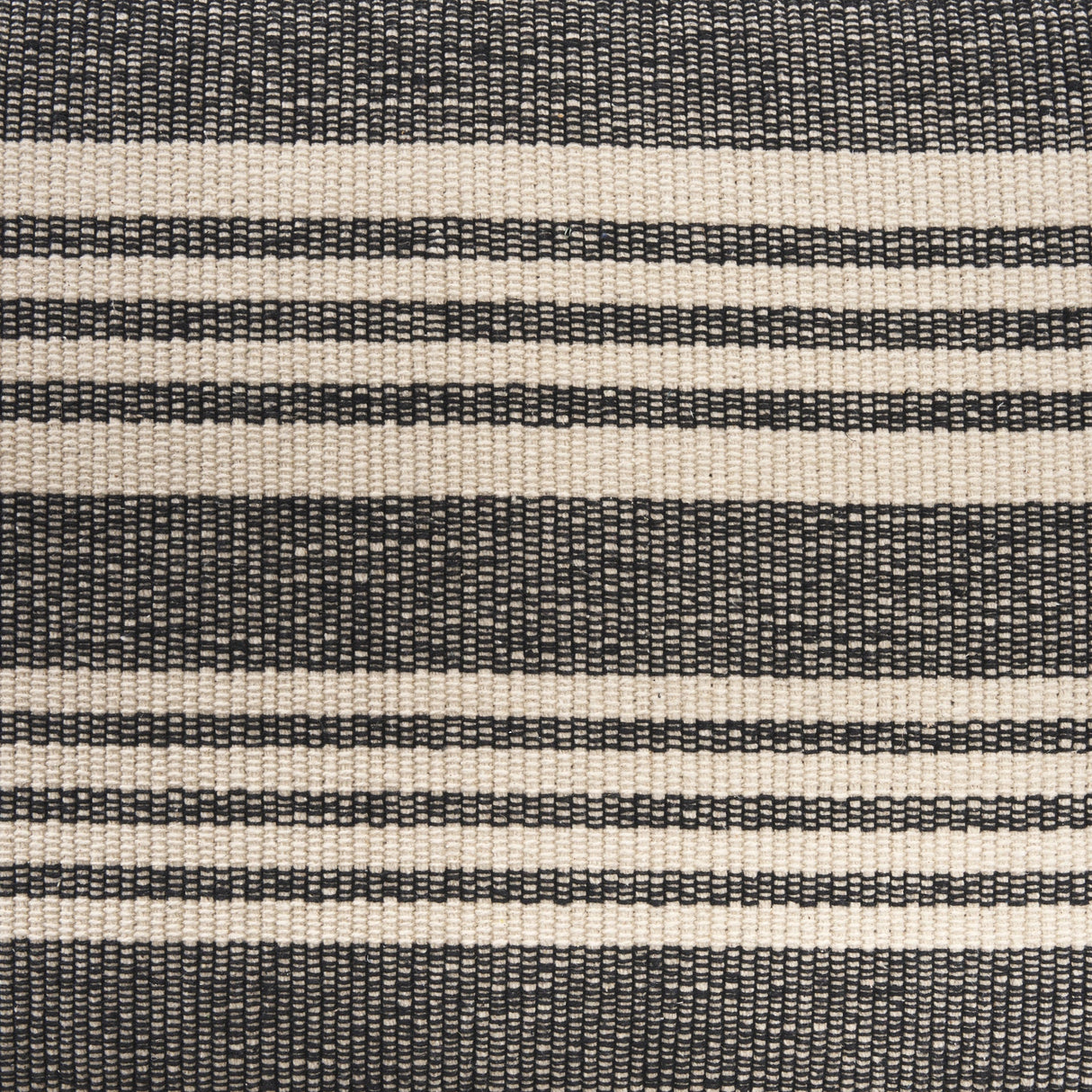 Shae Black Wood w/ Black and Cream Upholstered Bench by Mercana at Eve Furniture