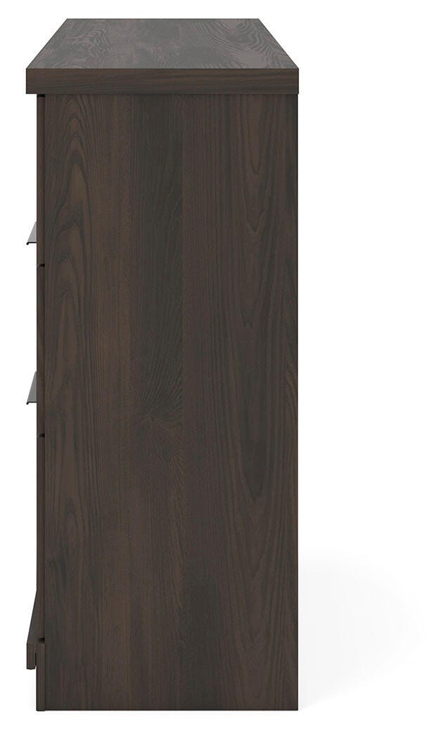 Shaehartin Dark Brown Dresser by Ashley at Eve Furniture