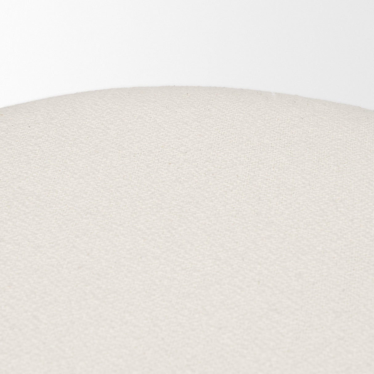 Shaiden Brown Wood w/ Cream Fabric Stool by Mercana at Eve Furniture