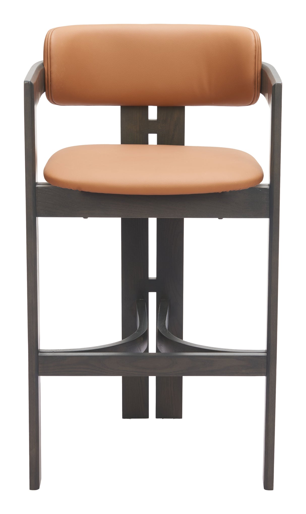 Shaili Brown Barstool by Zuomod at Eve Furniture