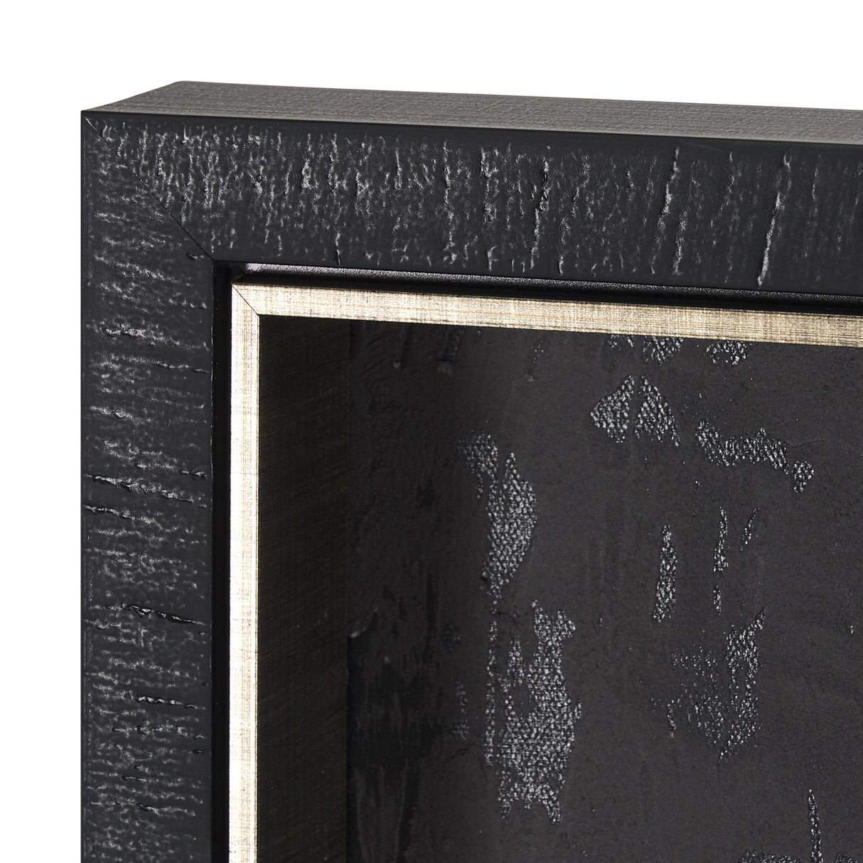 Shape Shift - Diverge by Mercana Studio a Hand Embellished Textured Framed Art Print by Mercana at Eve Furniture