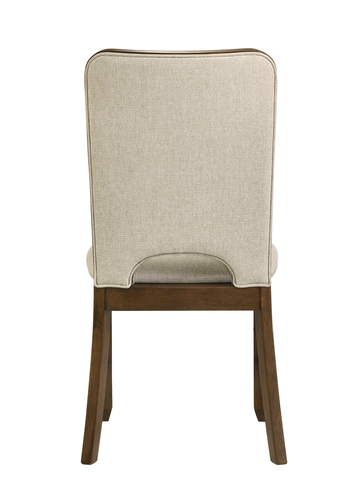 Shari Brown/Beige Side Chair (Set of 2) by Crown Mark at Eve Furniture