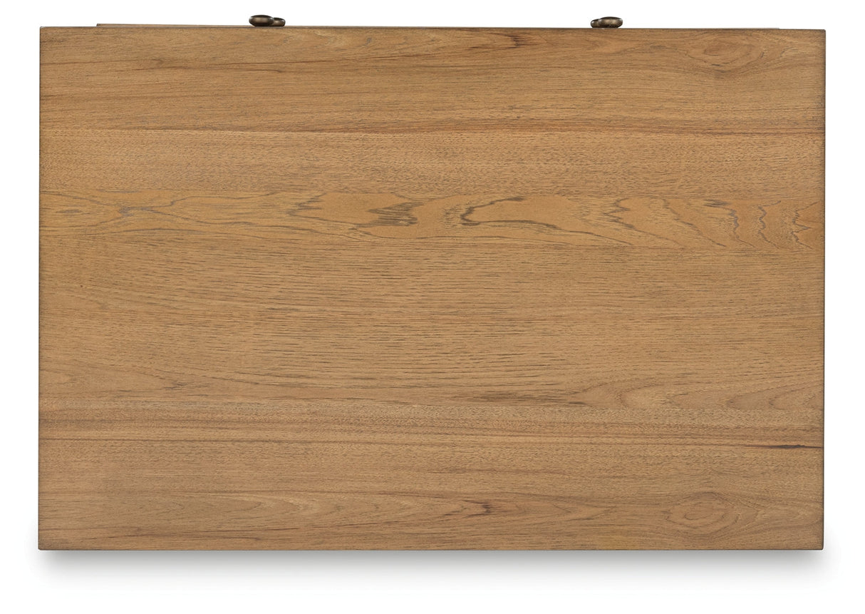 Sharlance Light Brown Lift-Top Coffee Table by Ashley at Eve Furniture