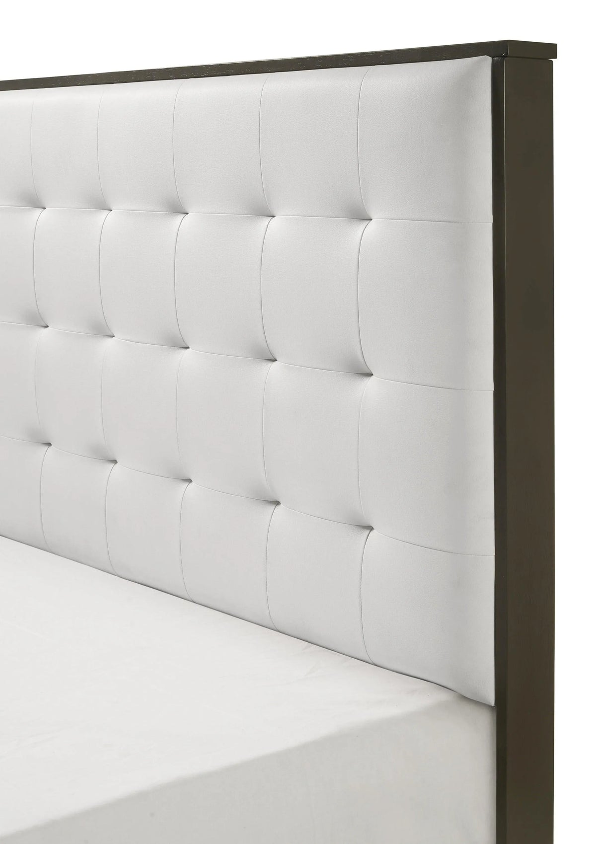 Sharpe Brown Upholstered Panel Bedroom Set by Crown Mark at Eve Furniture