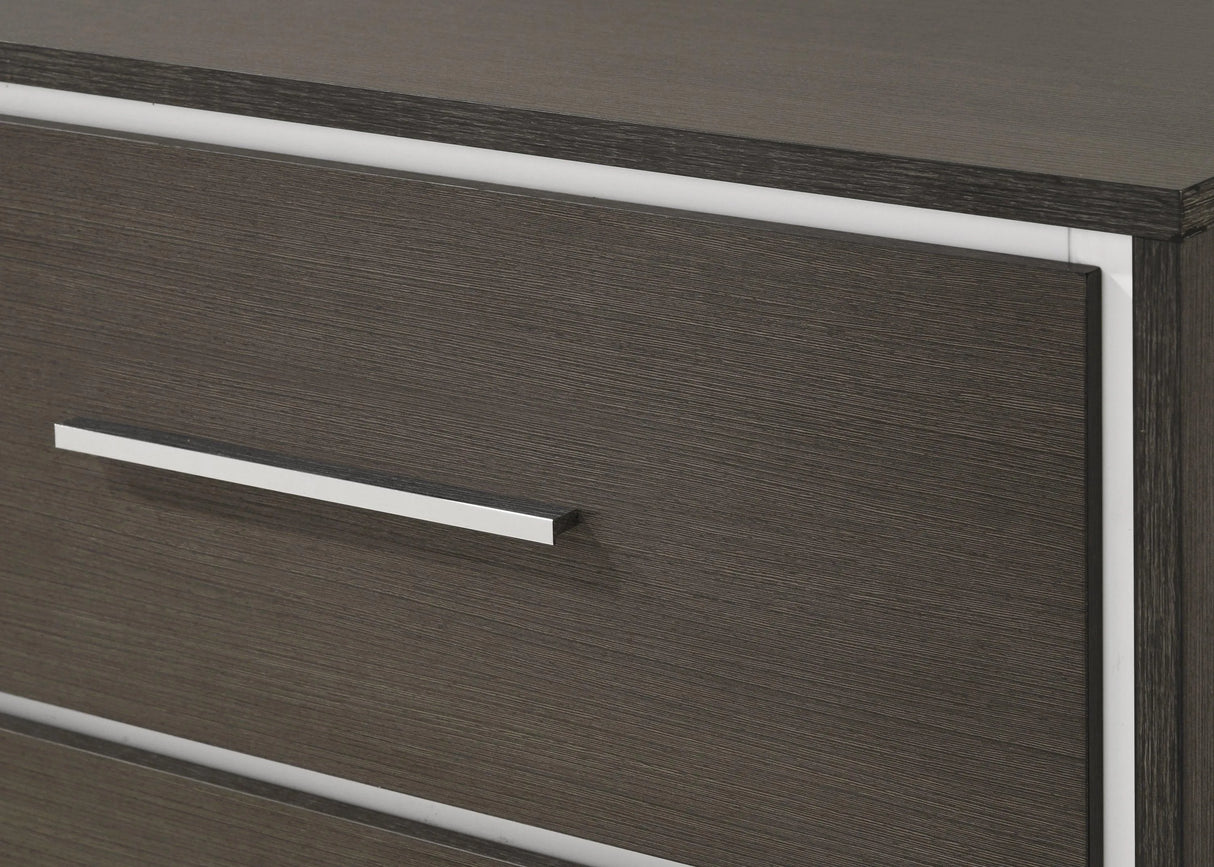 Sharpe Brown Upholstered Panel Youth Bedroom Set by Crown Mark at Eve Furniture