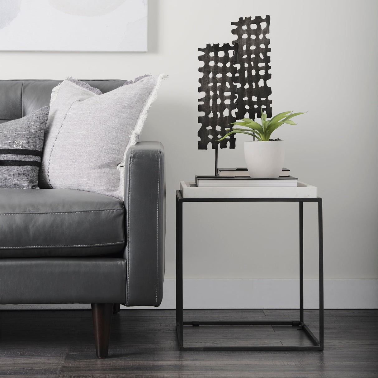 Shaw II (Large) 5L x 3W Gray Rectangular Decorative Object by Mercana at Eve Furniture