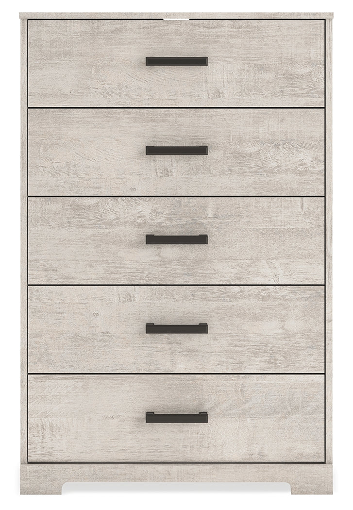 Shawburn Whitewash Crossbuck Youth Platform Bedroom Set by Ashley at Eve Furniture