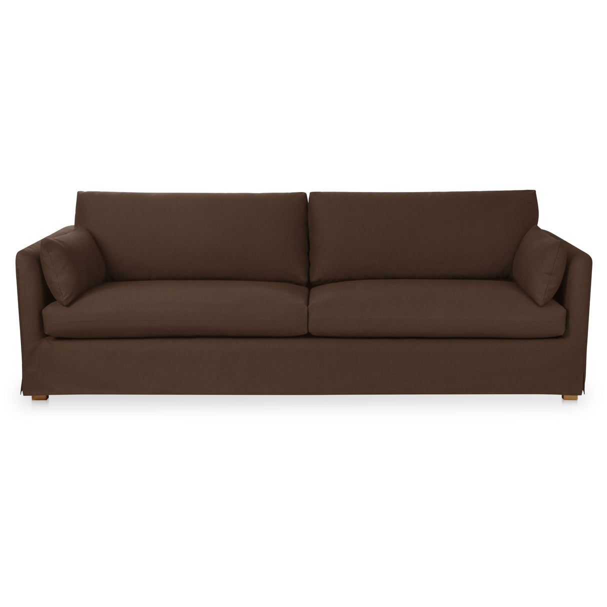 Shea Dark Brown Sofa by Moe's Home at Eve Furniture