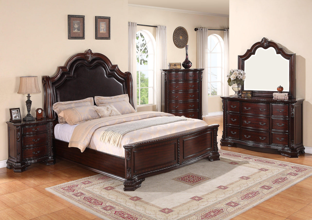 Sheffield Rich Brown Dresser by Crown Mark at Eve Furniture