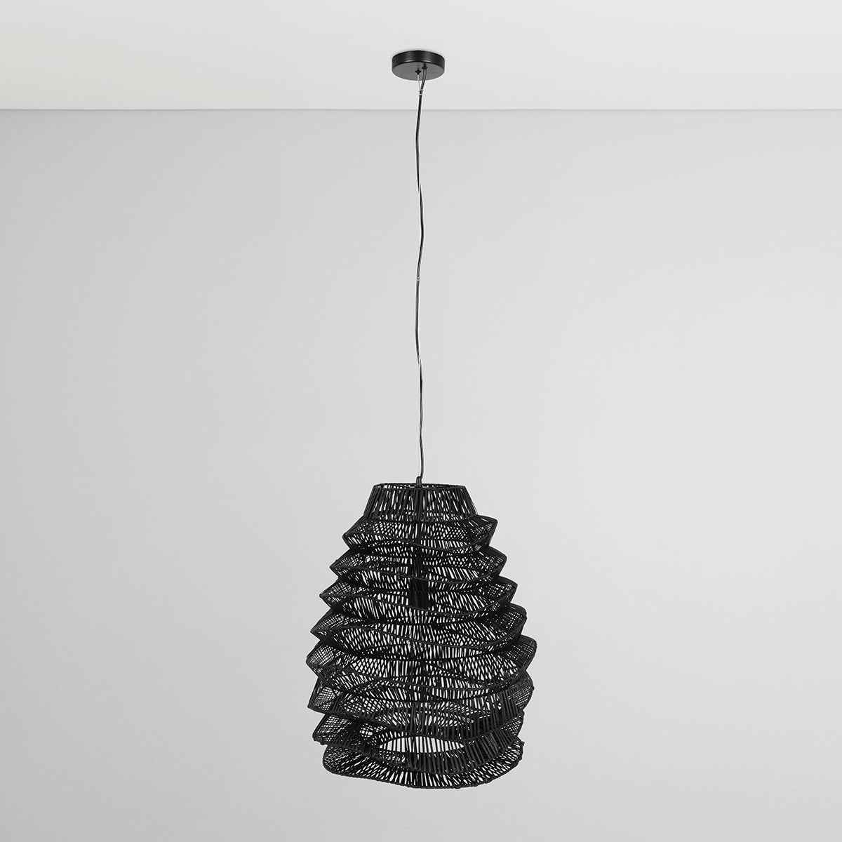 Shelly Pendant Black Pendant Lamp by Classic Home at Eve Furniture