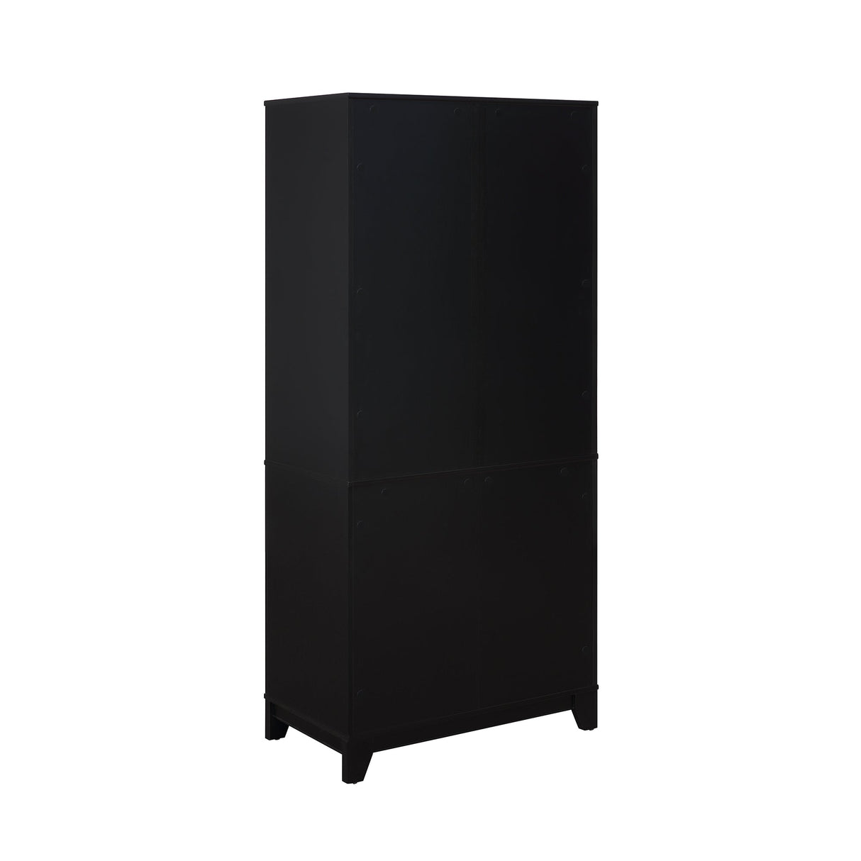 Sheridan Bookcase Cabinet in Black (set of 2) by Manhattan Comfort at Eve Furniture